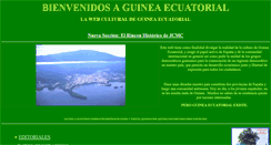 Desktop Screenshot of patricio-nbe.guinea-ecuatorial.net